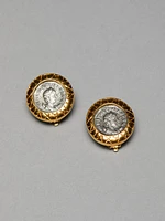 Vintage Coin Earrings