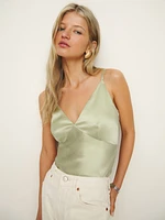 Mickey Silk Top