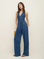 Elena Denim Jumpsuit