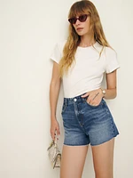 Norah Stretch High Rise 3.5" Jean Shorts