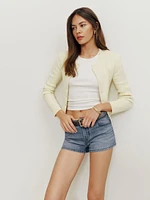 Annie Stretch Low Rise Jean Shorts