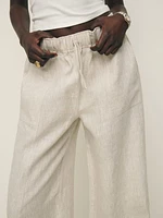 Petites Declan Linen Pant