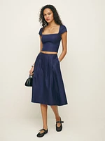 Savannah Linen Two Piece