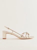 Sally Bow Heeled Sandal