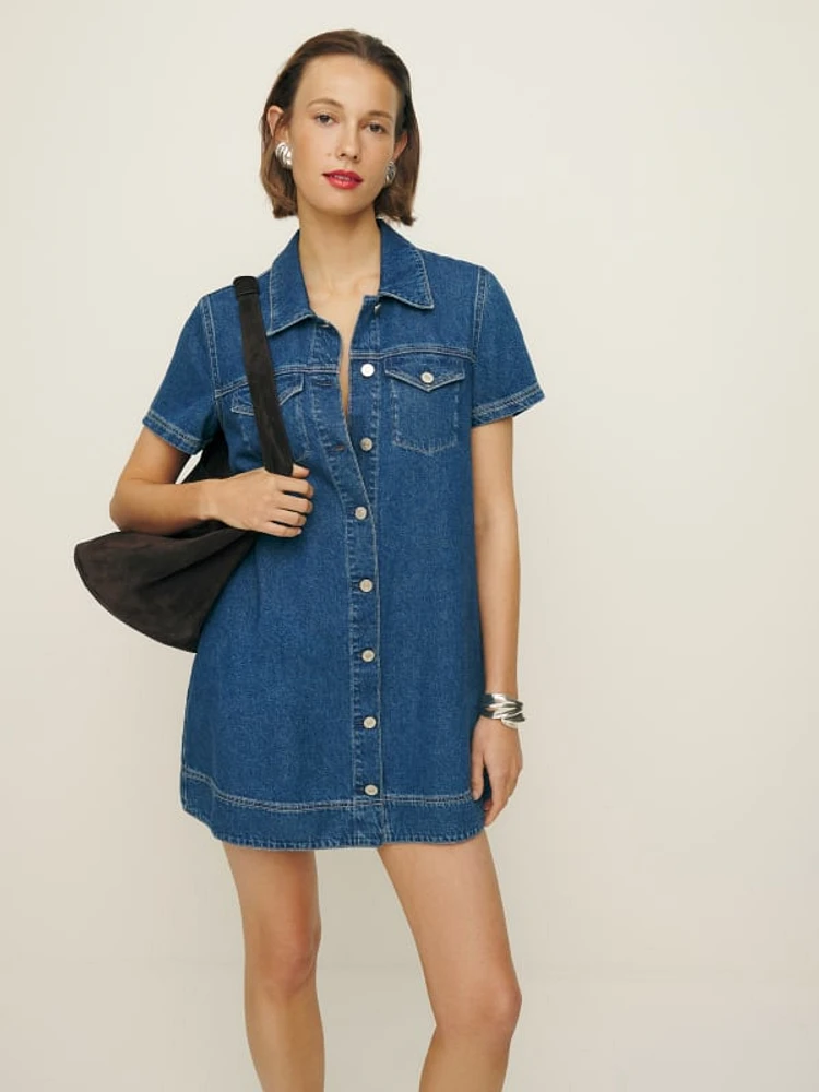 Harlee Denim Mini Dress