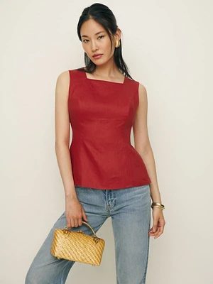 Kiko Linen Top