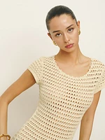 Cassie Open Knit Mini Dress