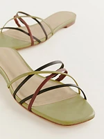 Wagner Strappy Flat Sandal