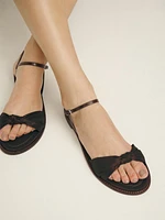 Cassidy Flat Knotted Sandal