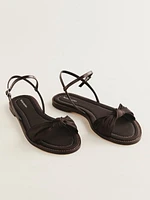 Cassidy Flat Knotted Sandal