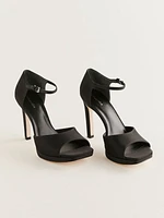 Gloria Heeled Platform Sandal