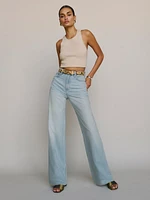 Cary Lived-in Wide Leg Jeans