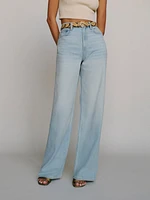 Cary Lived-in Wide Leg Jeans