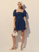 Petites Malvina Linen Dress