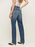 Bobbi Mid Rise Boyfriend Jeans