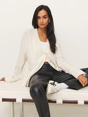 Capri Oversized Cashmere Cardigan