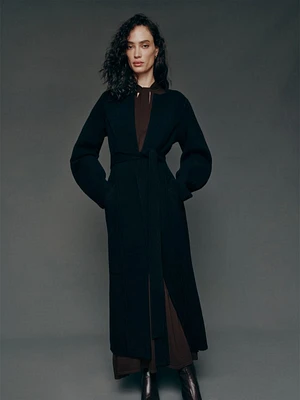 Vera Regenerative Wool Sweater Coat