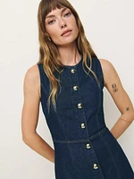 Roswell Denim Midi Dress