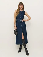 Roswell Denim Midi Dress