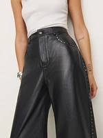 Veda Kennedy Studded Leather Pant