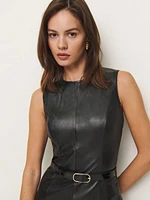 Veda Kendi Leather Dress