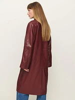 Veda Beck Leather Trench