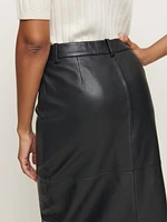 Veda Julia Leather Skirt