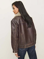 Veda Brandon Leather Jacket