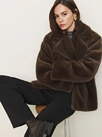 Ellie Faux Fur Coat