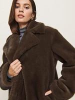 Ellie Faux Fur Coat