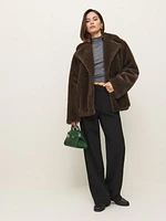 Ellie Faux Fur Coat