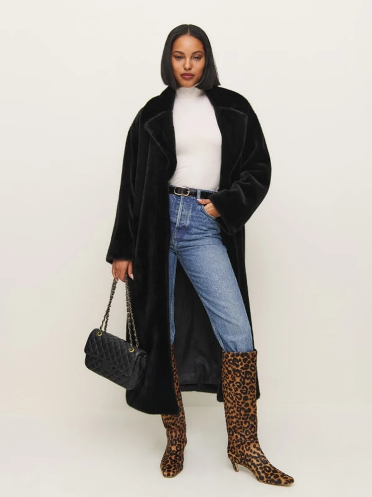 Chloe Faux Fur Oversized Coat