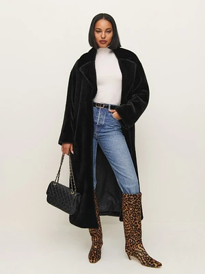 Chloe Faux Fur Oversized Coat