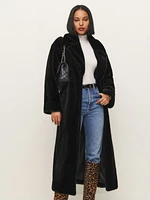 Chloe Faux Fur Oversized Coat