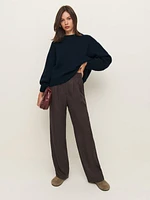 Cove Cashmere Oversized Crew