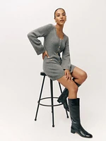 Priscilla Regenerative Wool Mini Dress