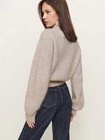 Cosmia Alpaca Blend Turtleneck Sweater