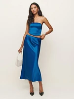 Zia Satin Two Piece