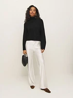 Brooke Cashmere Cropped Turtleneck