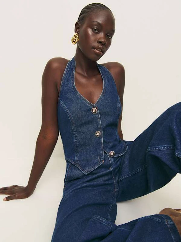 Lorenza Denim Jumpsuit