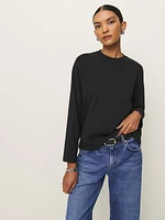 Asher Oversized Long Sleeve Tee