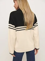 Brooklyn Cashmere Polo Sweater