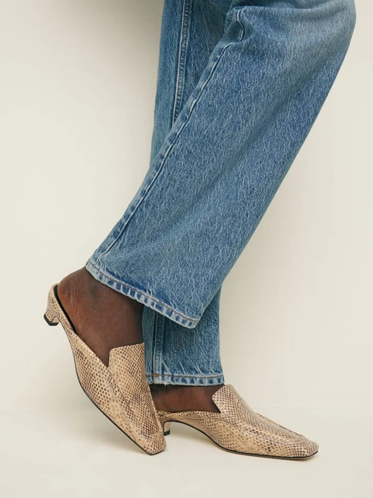 Hadley Heeled Mule