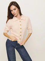 Daphne Collared Cardigan