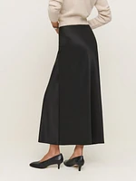 Petites Layla Satin Skirt