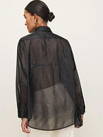 Eli Oversized Sheer Shirt