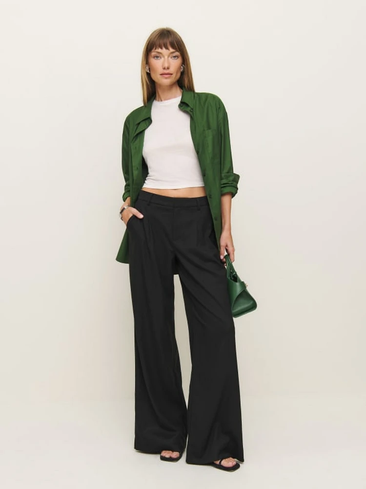 Petites Ashwin Low Rise Pant