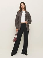 Petites Hallie Mid Rise Pant