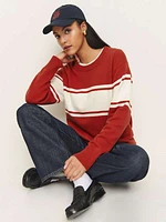 Fields Cashmere Blend Oversized Crew Sweater