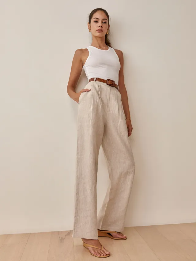 Petites Veda Cynthia Leather Pant - Ankle